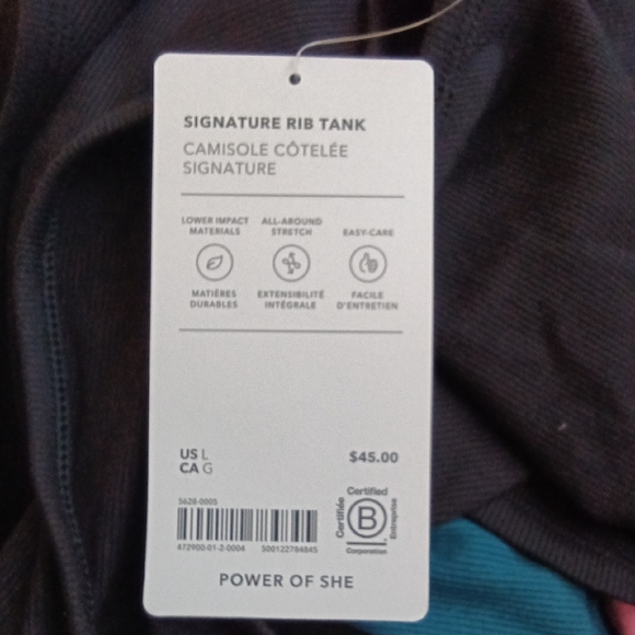 Athleta Signature Rib Tank - Picture 3 of 3